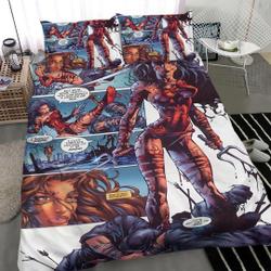 Marvel Elektra Bedding Set Gift For Your Girlfriend Boyfriend Gift For Love Gift For Friend Best Valentine Present Holiday Gift