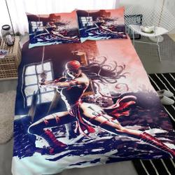 Marvel Elektra Bedding Set Gift For Your Girlfriend Boyfriend Gift For Love Gift For Friend Best Valentine Present Holiday Gift