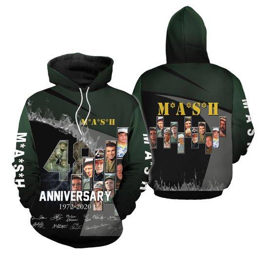 Mash 3d Hoodie, Mash 3d Hoodie