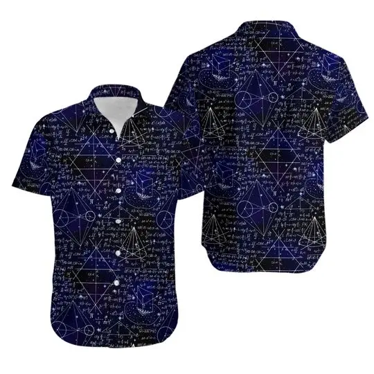 Math And Physics Space Hawaiian Shirt Gift For Your Girlfriend Boyfriend Gift For Love Gift For Friend Best Valentine Present Holiday Gift