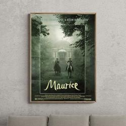 Maurice (1987) Poster Design Premium Matte Vertical Poster Meaningful Gift For Family Gift For Boyfriend Valentine Gift Birthday Gift Holiday Gift