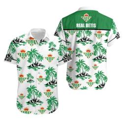 Real Betis Hawaiian Shirt, Gifts for Men, Beach Party TShirts Gift For Your Girlfriend Boyfriend Gift For Love Gift For Friend Best Valentine Present Holiday Gift