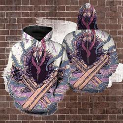 Men's Anime Chainsaw Man Cosplay Hooded Sweatshirt Hoodie Pullover