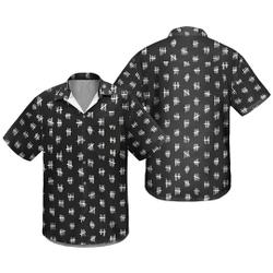 Men's Doctor Who inspired Hawaiian Shirt Gift For Your Girlfriend Boyfriend Gift For Love Gift For Friend Best Valentine Present Holiday Gift