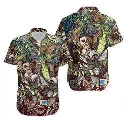 Men's Hawaiian Shirt - gremlins Gift For Your Girlfriend Boyfriend Gift For Love Gift For Friend Best Valentine Present Holiday Gift