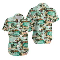 Summer Tropical Floral Aloha Hawaiian Shirt Gift For Your Girlfriend Boyfriend Gift For Love Gift For Friend Best Valentine Present Holiday Gift