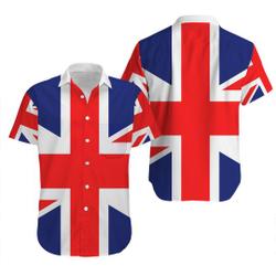 Men's Union Flag Hawaiian Shirt Gift For Your Girlfriend Boyfriend Gift For Love Gift For Friend Best Valentine Present Holiday Gift