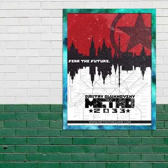 Metro 2033 Poster Premium Matte Vertical Poster Meaningful Gift For Family Gift For Boyfriend Valentine Gift Birthday Gift Holiday Gift