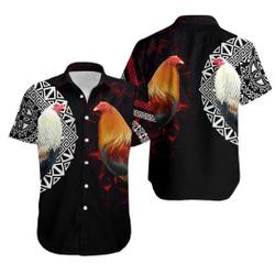 Mexican Rooster Hawaiian Shirt Gift For Your Girlfriend Boyfriend Gift For Love Gift For Friend Best Valentine Present Holiday Gift