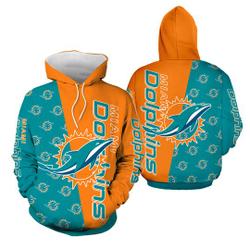 Miami Dolphins 3D Hoodie