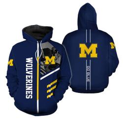 Michigan Wolverines 3D Hoodie
