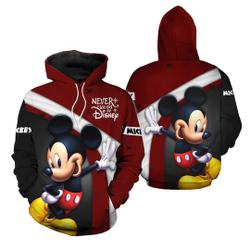 Mickey 3D Hoodie, Mickey Shirts Never Too Old For Disney 3D