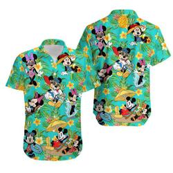 Mickey Disney Hawaiian Shirt Gift For Your Girlfriend Boyfriend Gift For Love Gift For Friend Best Valentine Present Holiday Gift