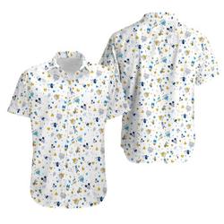 Mickey & Friends Menorah Hanukkah Hawaiian Shirt Gift For Your Girlfriend Boyfriend Gift For Love Gift For Friend Best Valentine Present Holiday Gift