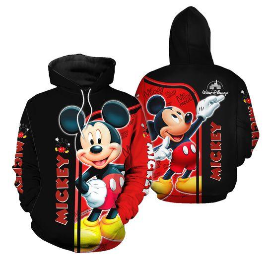 Mickey Hoodie | Mickey Mouse Disney 3D Hoodie