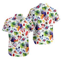 Mickey Minnie Cruise Hawaiian Shirt Gift For Your Girlfriend Boyfriend Gift For Love Gift For Friend Best Valentine Present Holiday Gift