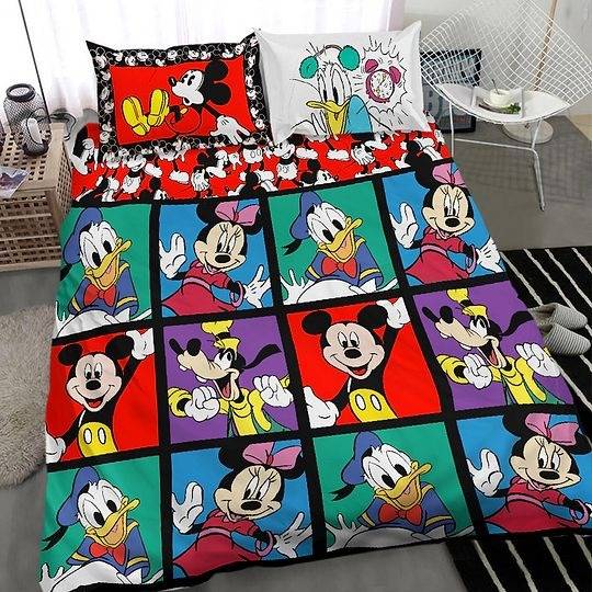 Mickey Mouse Bedding SetsGift For Your Girlfriend Boyfriend Gift For Love Gift For Friend Best Valentine Present Holiday Gift
