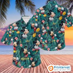 Mickey mouse hawaiian shirt, donald duck hawaiian shirt Gift For Your Girlfriend Boyfriend Gift For Love Gift For Friend Best Valentine Present Holiday Gift