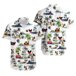 Mickey Mouse Hawaiian Shirt Gift For Your Girlfriend Boyfriend Gift For Love Gift For Friend Best Valentine Present Holiday Gift