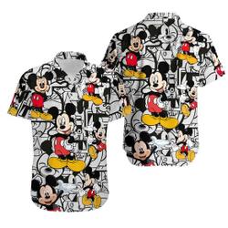 Mickey Mouse Hawaiian Shirt Gift For Your Girlfriend Boyfriend Gift For Love Gift For Friend Best Valentine Present Holiday Gift