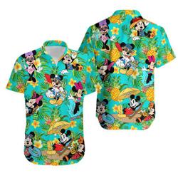 Mickey Mouse Hawaiian Shirt, Mickey Mouse Beach Shirt Gift For Your Girlfriend Boyfriend Gift For Love Gift For Friend Best Valentine Present Holiday Gift