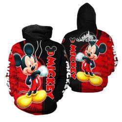 Mickey Mouse Hoodie, Disney Mickey 3D Printed Hoodie