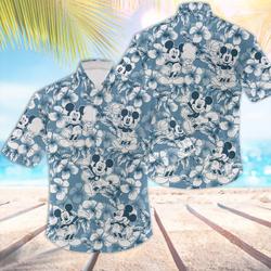 Mickey Mouse Tropical Hawaiian Shirt Gift For Your Girlfriend Boyfriend Gift For Love Gift For Friend Best Valentine Present Holiday Gift