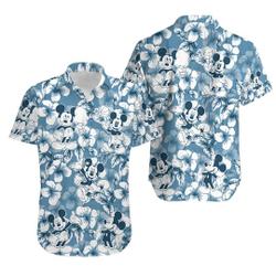 Mickey Mouse Tropical Hawaiian Shirt Gift For Your Girlfriend Boyfriend Gift For Love Gift For Friend Best Valentine Present Holiday Gift