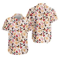 Mickey Snacks Disney Hawaiin Shirt Gift For Your Girlfriend Boyfriend Gift For Love Gift For Friend Best Valentine Present Holiday Gift