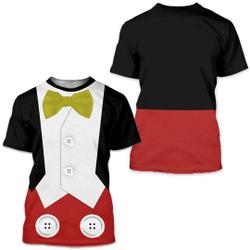 Mickey Tuxedo All Over Print Shirt Meaningful Gift For Family Gift For Boyfriend Valentine Gift