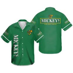 Mickeys Beer Hawaiian Shirt Hot Summer, Mickeys Beer Aloha Beach Shirt , Mickeys Beer Summer Shirt Gift For Your Girlfriend Boyfriend Gift For Love Gift For Friend Best Valentine Present Holiday Gift