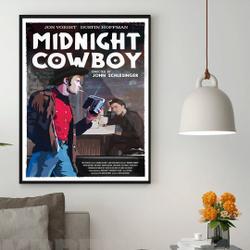 Midnight Cowboy alternative movie poster Premium Matte Vertical Poster Meaningful Gift For Family Gift For Boyfriend Valentine Gift Birthday Gift Holiday Gift