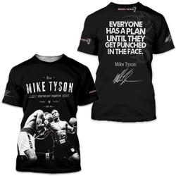 Mike Tyson 3D Tshirt Meaningful Gift For Family Gift For Boyfriend Valentine Gift