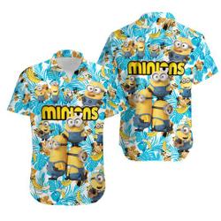 Minion Hawaiian Minion Hawaii Shirt Gift For Your Girlfriend Boyfriend Gift For Love Gift For Friend Best Valentine Present Holiday Gift