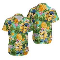 Minion Hawaiian Shirt Gift For Your Girlfriend Boyfriend Gift For Love Gift For Friend Best Valentine Present Holiday Gift