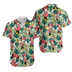 Minnie Mouse Disney Hawaiian Shirt Gift For Your Girlfriend Boyfriend Gift For Love Gift For Friend Best Valentine Present Holiday Gift