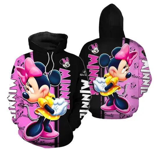 Minnie Mouse Disney Minnie 3D Printed Hoodie