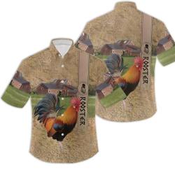 Rooster Hawaiian Shirt Hawaiian Shirt Gift For Your Girlfriend Boyfriend Gift For Love Gift For Friend Best Valentine Present Holiday Gift