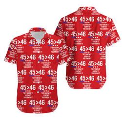 45 Is Greater Than 46 Hawaiians Shirt Gift For Your Girlfriend Boyfriend Gift For Love Gift For Friend Best Valentine Present Holiday Gift