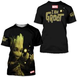 3D full Printed Brand NEW Fashion Tshirt I am Groot Meaningful Gift For Family Gift For Boyfriend Valentine Gift