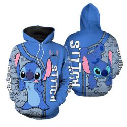 Stitch Lilo & Stitch | Disney 3D Hoodie