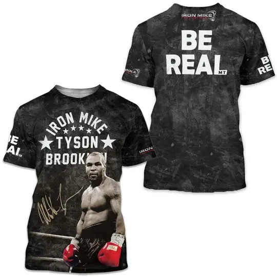 3D full Printed Brand NEW Fashion Tshirt Khabib Mike Tyson Meaningful Gift For Family Gift For Boyfriend Valentine Gift