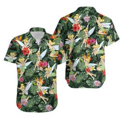 Tinker Bell Shirt, Tinker Bell Hawaiian Shirt Gift For Your Girlfriend Boyfriend Gift For Love Gift For Friend Best Valentine Present Holiday Gift