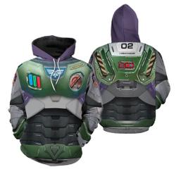 Buzz-Lightyear - Costumes Hoodie Tracksuit 3D