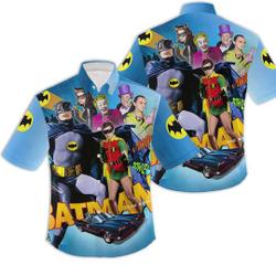 Batman Hawaii Shirt, Batman Characters Shirt Gift For Your Girlfriend Boyfriend Gift For Love Gift For Friend Best Valentine Present Holiday Gift