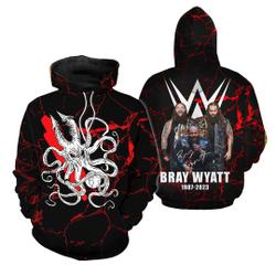 R.I.P Bray Wyatt Legends Never Die Tee 3D Hoodie