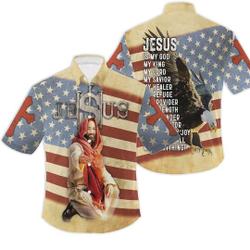 Jesus Is My Everything Hawaiian Shirt Gift For Your Girlfriend Boyfriend Gift For Love Gift For Friend Best Valentine Present Holiday Gift