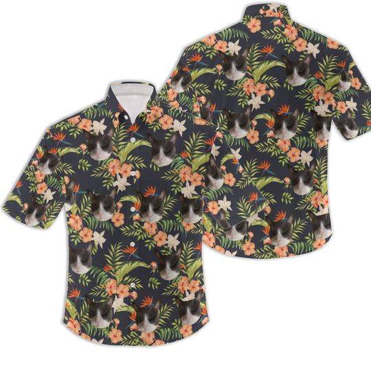 Dogs Cats Pets Faces Hawaiian Shirt Gift For Your Girlfriend Boyfriend Gift For Love Gift For Friend Best Valentine Present Holiday Gift