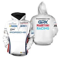 GPX Martini Hoodie 3D, Porsche Team, A. Jefferies F1 Team All Print 3D Shirt