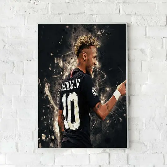 neymar jr Premium Matte Vertical Poster Meaningful Gift For Family Gift For Boyfriend Valentine Gift Birthday Gift Holiday Gift